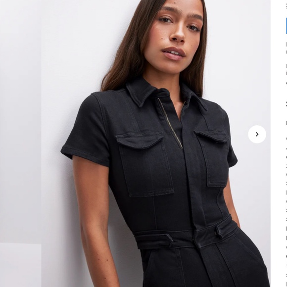 Good American Fit For Success Jumpsuit - Black - XL - Women's - Picture 1 of 7